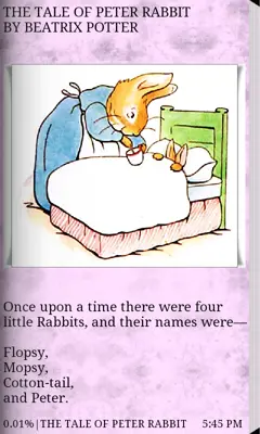 The Tale Of Peter Rabbit android App screenshot 4